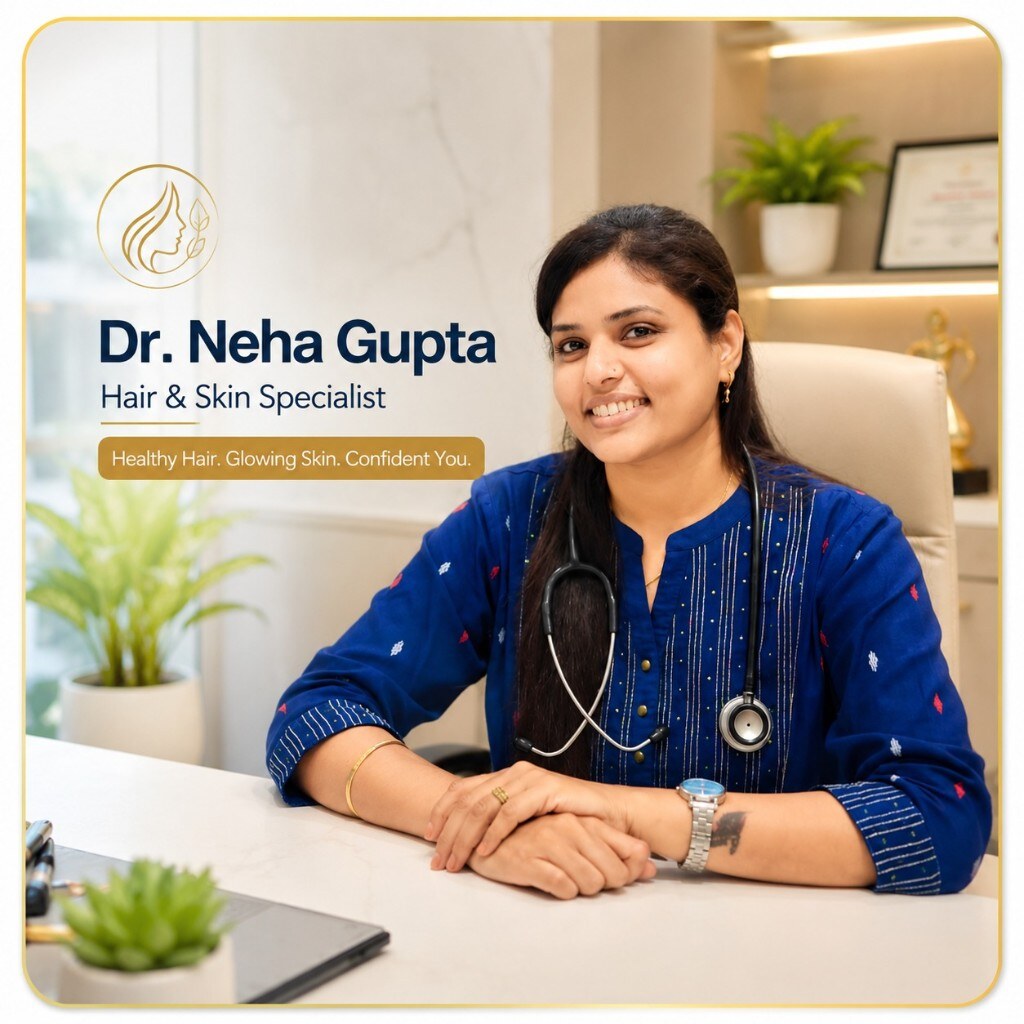 Dr. Neha Gupta – Hair & Skin Specialist | Healthy Hair. Glowing Skin. Confident You.